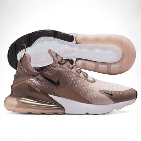 Nike Air Max 270 Mink Brown Black Mens Lifestyle Shoes IB7751 200 (NEW) - Picture 1 of 6